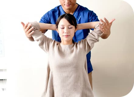 一人ひとりに合わせたオーダーメイド施術